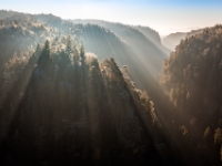 Sonnenstrahlen im Polenztal, November 2016  6D 152896-HDR 2k © Iven Eissner : Aufnahmeort, Deutschland, Elbsandsteingebirge, Europa, Sachsen