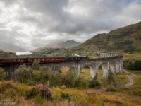 Jacobite Steam Train auf dem Glenfinnan-Viadukt  6D2 06590 NAL © Iven Eissner