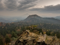 Blick vom Rudolfstein (Rudolfův kámen)  6D 150627-HDR 2k © Iven Eissner : Aufnahmeort, Böhmen, Böhmische Schweiz, Europa, Tschechien